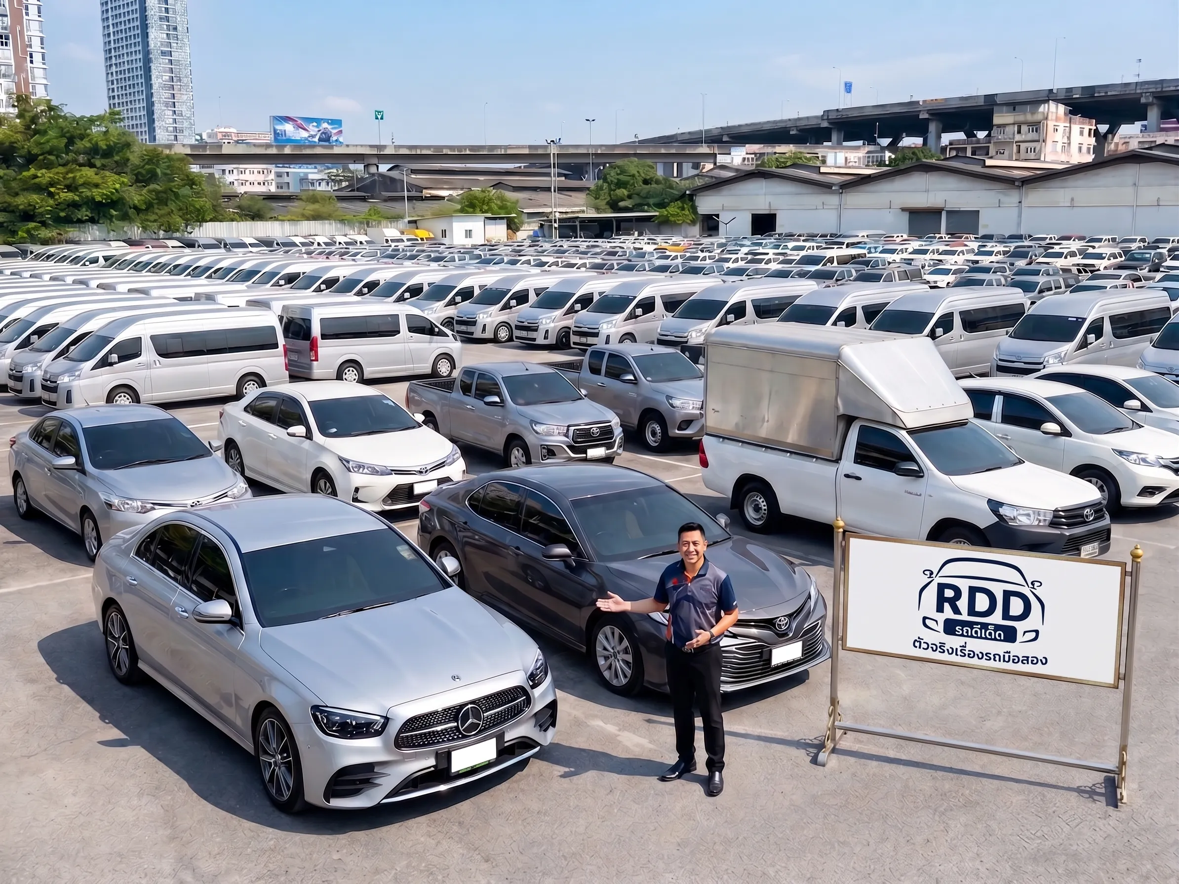 RDD เดินหน้าจัดทัพรถมือสองคัดเกรด เติมสต็อกใหม่ทุกเดือน